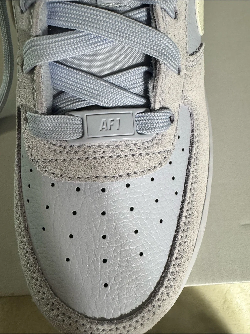 Nike Kids Air Force 1 Low - Lavender & White